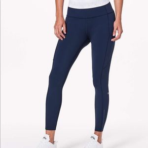 lulu lemon navy leggings